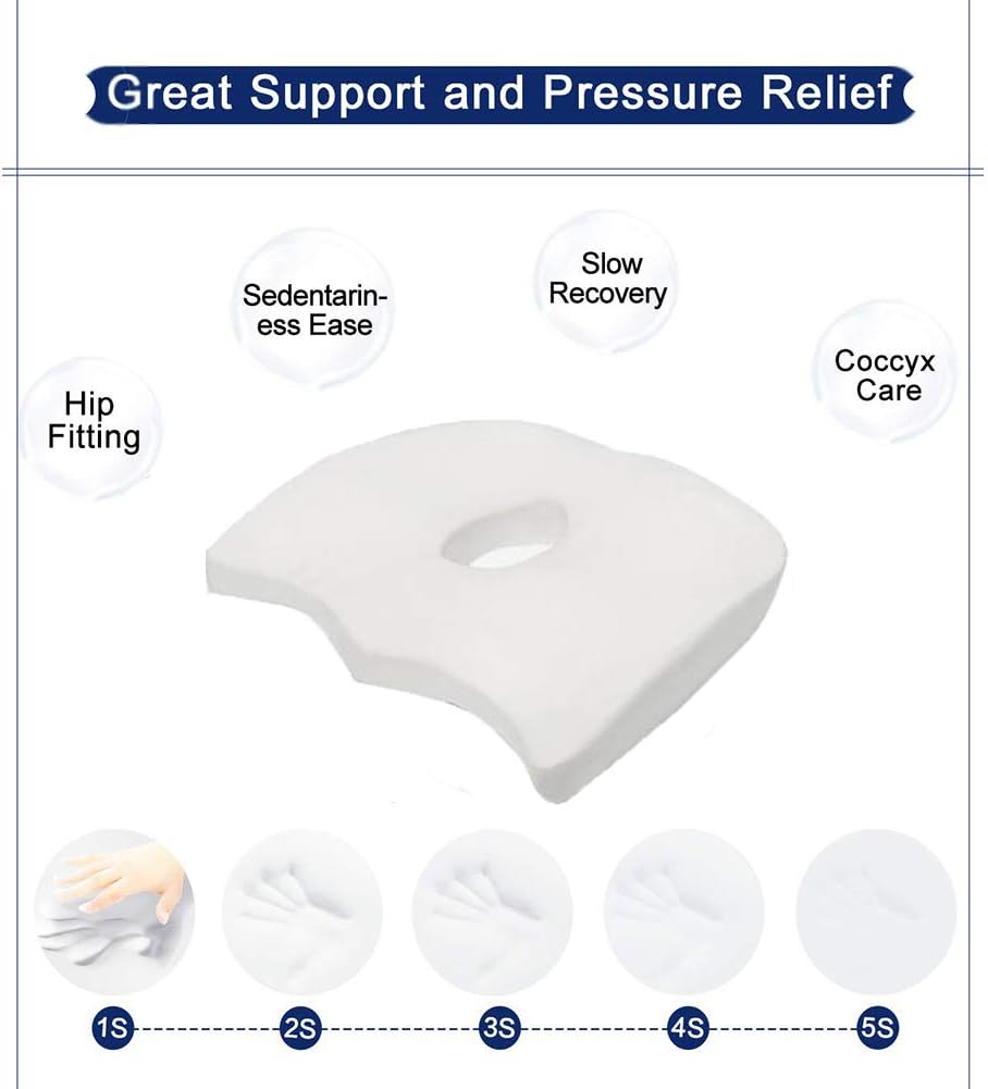 Ergonomic Memory Foam Seat Cushion (Free Shipping)
