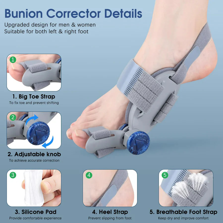 Adjustable Bunion Corrector for Mens & Womens (Free Shipping)